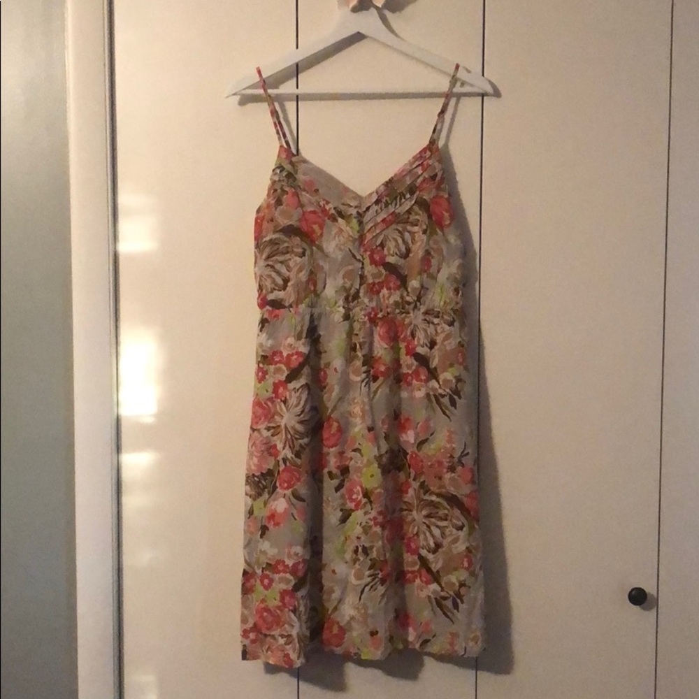 Floral print dress